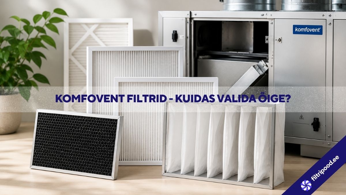 komfovent filtrid - filtripood
